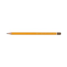"KOH-I-NOOR Hardtmuth"   Карандаш чернографитный технический 1500   заточенный   12 шт. 10H 150010H01170