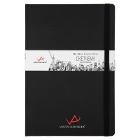 "VISTA-ARTISTA"   VABK-2030   Скетчбук   120  г/м2  30 х  20.4 см  сшивка   80 л. 01 черный