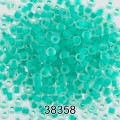 Бисер Чехия круглый 5 10/0 2.3 мм 500 г 38358 (Ф204) зеленый мат.