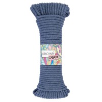 Пряжа ARACHNA "ZABAVA"   51\% хлопок, 49\% полиэстер   3 шт. х  330 г ± 10 г  25 м №203 джинсовый