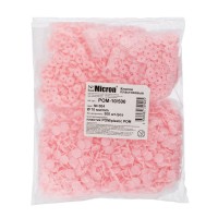 Кнопка "Micron"   POM-10/500   Кнопки пластиковые   пластик  d 10 мм  500 шт. № 004 розовый