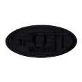 №07/5 5 шт №1742C sport wear черный 3x7 см