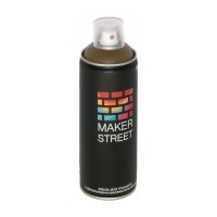 "MAKERSTREET"   Эмаль для граффити и декоративно-оформительских работ   MS400   400 мл 109 Серо-бежевый