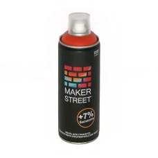 "MAKERSTREET"   Эмаль для граффити и декоративно-оформительских работ   MS400   400 мл 203 Красный