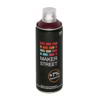 "MAKERSTREET"   Эмаль для граффити и декоративно-оформительских работ   MS400   400 мл 309 Вишневый