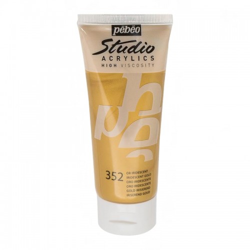Краска акриловая "PEBEO"   Studio Acrylics DYNA   100 мл 832-352 под золото иридисцентное