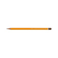 "KOH-I-NOOR Hardtmuth"   Карандаш чернографитный технический 1500   заточенный   12 шт. B 150000B01170RU