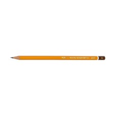 "KOH-I-NOOR Hardtmuth"   Карандаш чернографитный технический 1500   заточенный   12 шт. H 150000H01170RU