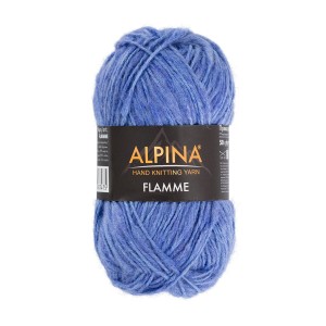 Пряжа ALPINA "FLAMME"   59\% хлопок, 29\% шерсть, 12\% акрил   10 шт. х  50 г  90 м ± 5 м №03 античная роза