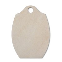Заготовка для декорирования "Mr. Carving"   БА-09   "доска бочка"   фанера   17  х 12.5 х  0.4 см .