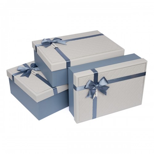 "Stilerra"   YBOX-R43-3   Набор подарочных коробок   3 в 1  35  х 24  х 10 -  39  х 28  х 14 см 01 розовый