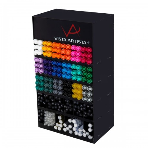"VISTA-ARTISTA"   Стенд для линеров, маркеров, ручек 30 ячеек   AMV-01 .