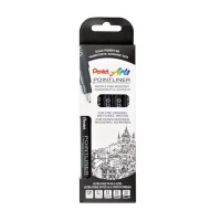 "Pentel"   Style   Набор линеров Pentel Point Liners в картон. упак.   5 шт. S20P-5