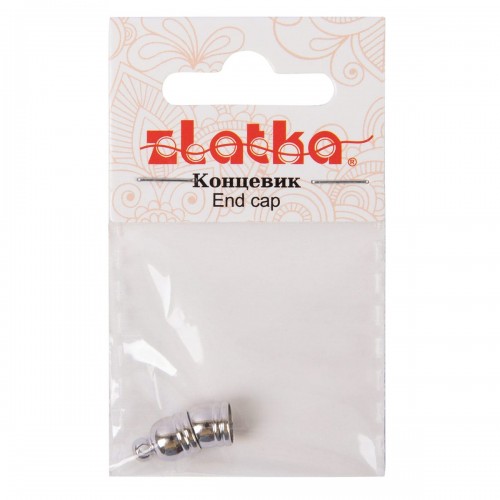 "Zlatka" Концевик   FMK-E07   5 х 10 мм  5 х  2 шт 04 под золото