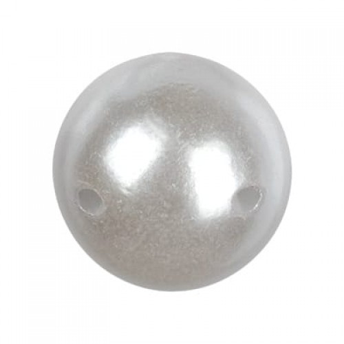 Бусина "Zlatka"   пластик   JJBH-02   12 мм  5 х  15 шт №01 Жемчужный