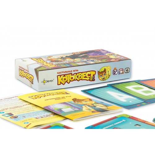 Игра настольная "Эврикус"   "Котоквест"   BG-12032 .
