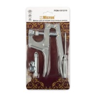 "Micron"   POM-10/12/15   Щипцы для установки пластиковых кнопок .
