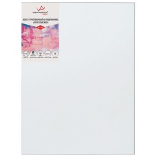 Холст грунтованный на подрамнике "VISTA-ARTISTA"   PLFG-4050   100\% лён   40 х  50 см  340 г/кв.м  2 шт Переславский мелкозернистый