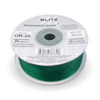 Лента капроновая 25 мм ( 1 ")  "BLITZ"   OR-25   22.8 м ± 0.5 м №119 коралловый