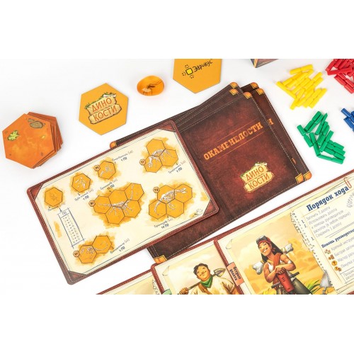 Игра настольная "Эврикус"   "Динокости"   PG-17353 .