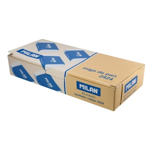 "Milan"   Мягкий ластик из синтетического каучука 2424   3,9 х 2,3 х 1,3 см  24 шт. CMM2424