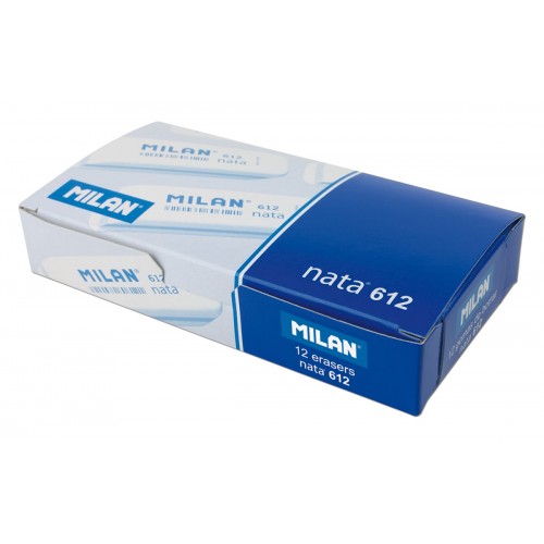 "Milan"   Ластик скошенный 612   7,8 х 2,3 х 1,2 см  12 шт. CPM612