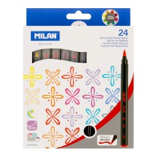 "Milan"   Набор фломастеров-кистей   24 цв 612624