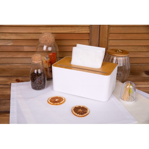 "Stilerra home"   PFH-041   Салфетница   21 х  13 х  10 см №01 "белая"