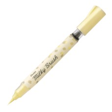 "Pentel"   Маркер-кисть Milky с кнопкой подкачки чернил XGFH в блистере   1-10 мм   кисть XGFH-PGX