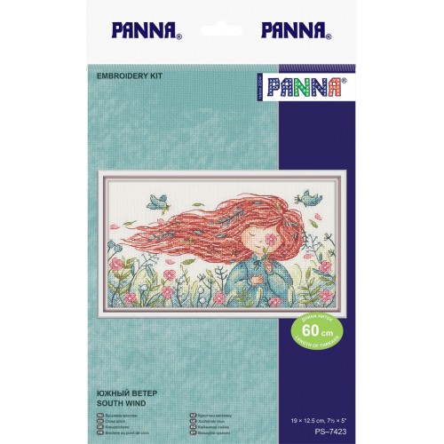 Набор для вышивания "PANNA" PS-7423   "Южный ветер" 19  х 12.5  см