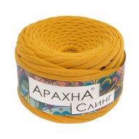Пряжа ARACHNA "Sling"   100\% хлопок   6 шт. х  150 г ± 10 г  50 м ± 2 м №46 горчичный