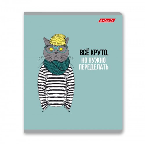 "Светоч"   48ТЕТл-001   Тетрадь ученическая общая,   A5+   48 л.  на скобе   65 г/кв.м , белизна 100 \%  10 шт.  линия 000764 Модный приговор