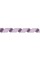 Лента киперная с люрексом   30 мм  TPTL-30   50 м сиреневый-серебристый/lilac-silver