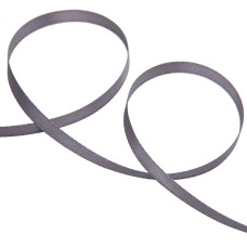 Лента атласная 6 мм ( 1/4 ")  "Gamma"   AL-6D   двухстор.   33 м ± 2 м №054 т.серый