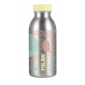 Milan Бутылка металлическая для напитков Silver series 354 мл желтый 643012SL