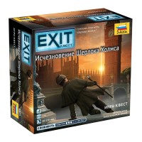 Игра настольная "ZVEZDA"   "EXIT-КВЕСТ. Исчезновение Шерлока Холмса"   8425 8425