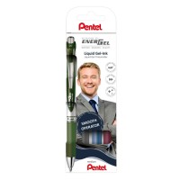 "Pentel"   Набор гелевых автоматич.ручек  Pentel EnerGel BL77 в карт. упаковке,  0.7 мм, 4 цвета  d 0.7 мм  4 шт. BL77-4COL2 цвет чернил: ассорти