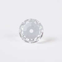 Бусина Чехия "PRECIOSA"   бусины   451-19-002 "Bellatrix Bead"   Crystal   8 мм  6 шт прозрачный/crystal