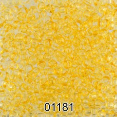 Бисер Чехия круглый 5   10/0   2.3 мм  500 г 01181 (Ф340) св.желтый