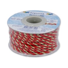 Шнур "Gamma"   3 мм  GC-032   витой   9.1 м ± 0.5 м №026/золото красный