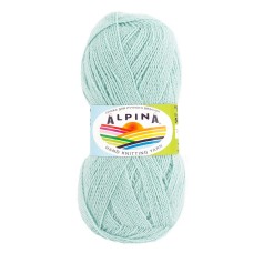Пряжа ALPINA "KLEMENT"   80\% альпака, 20\% мериносовая шерсть   4 шт. х  50 г  300 м ± 10 м №25 св.бирюзовый