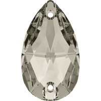 Страз 3230   crystal AB   18 х  10.5 мм  кристалл   6 шт  в пакете св.серый (001 SATIN)