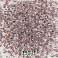 Бисер Чехия круглый 5 10/0 2.3 мм 500 г 38618 (Ф421) т.кремовый