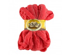 Пряжа ADELIA "RUFF"   100\% акрил   2 шт. х  150 г  60 м ± 3 м  СК/Распродажа №20 бл.красный