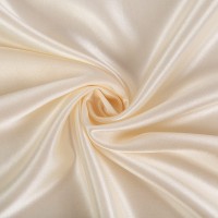 Ткань PSS-001   Poly satin   100 г/кв.м ± 5 г/кв.м  145 см ± 2 см  95\% полиэстер,5\% спандекс №08 слоновая кость