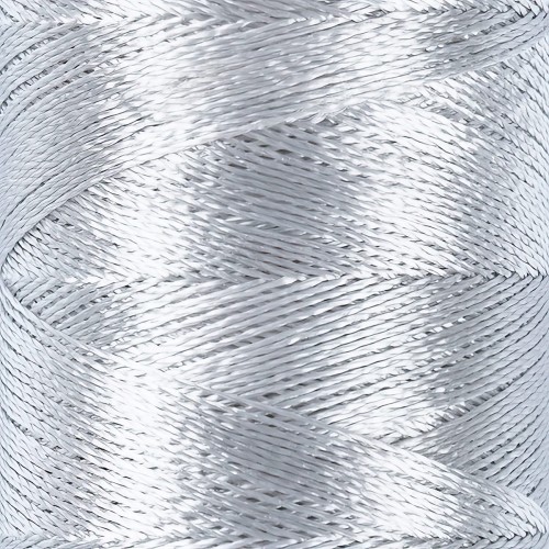Нитки для вышивания "Gamma"   V75/2   100\% вискоза   10 x  365 м  400 я 14-4201 под серебро