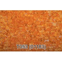 Бисер Чехия "GAMMA" TWIN 3   321-96001   2.5 x 5 мм  10 х  5 г  1-й сорт T053 св.оранжевый ( 01183 )