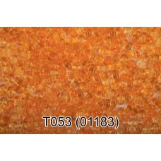 Бисер Чехия "GAMMA" TWIN 3   321-96001   2.5 x 5 мм  10 х  5 г  1-й сорт T053 св.оранжевый ( 01183 )