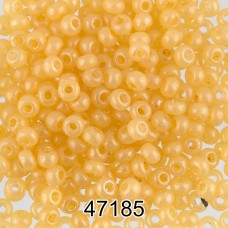 Бисер Чехия круглый 4   10/0   2.3 мм  500 г 47185 (Ф143) т.кремовый