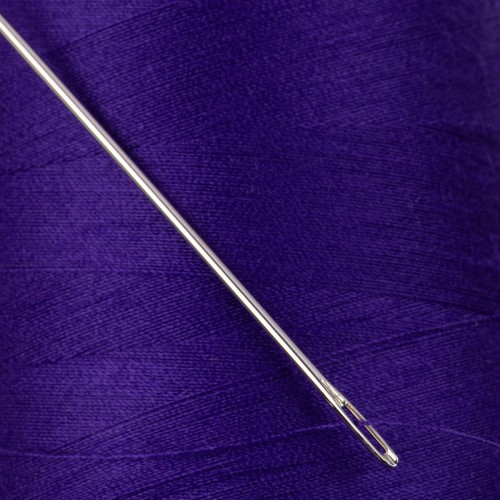 Швейные нитки (полиэстер) 40/2   "Nitka"  ( 101-200 )  4570 м №200 т.фиолетовый
